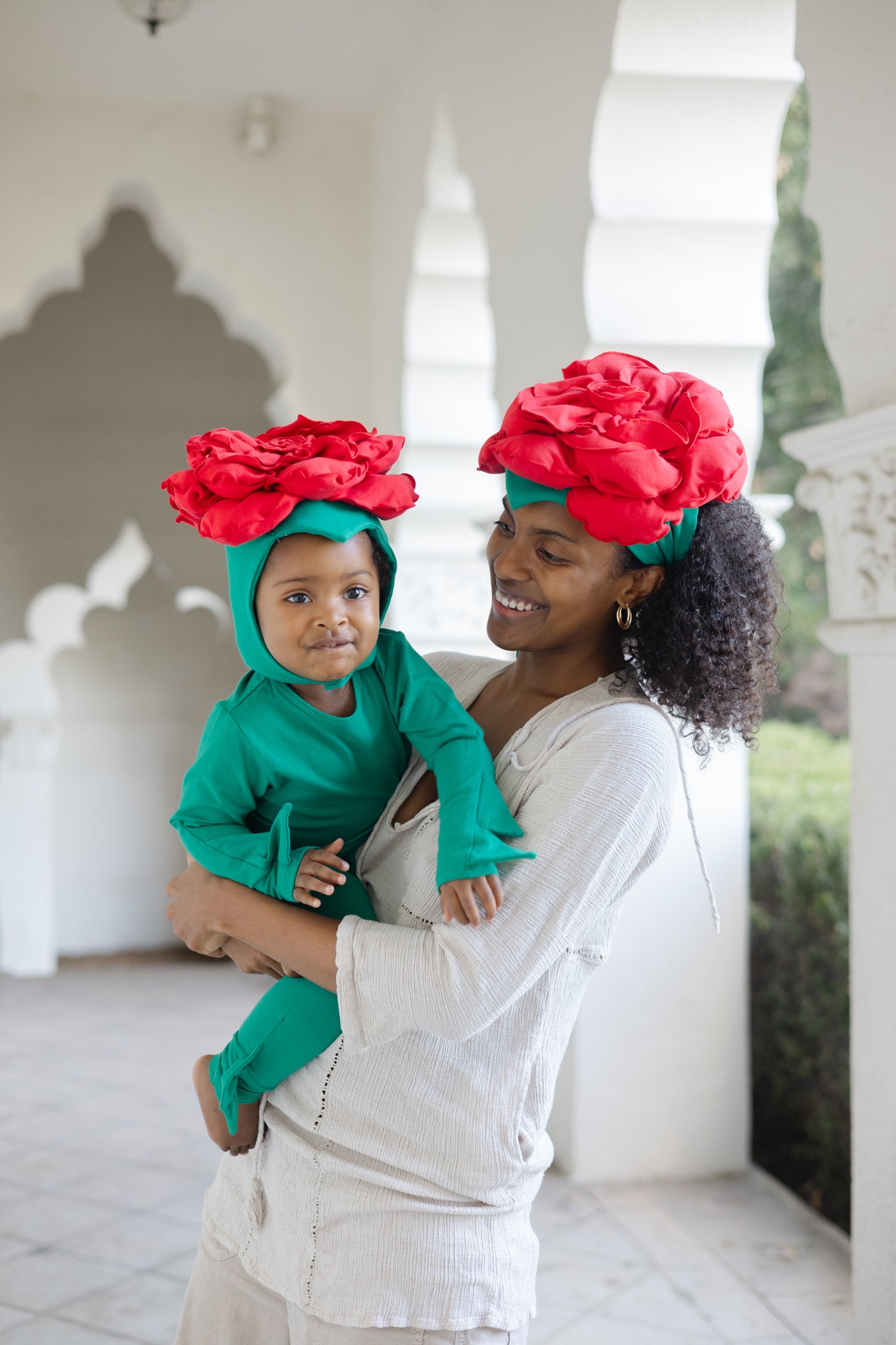 Rose hat for women, flower fairy, fairy costume women, rose costume, mommy and me costume.