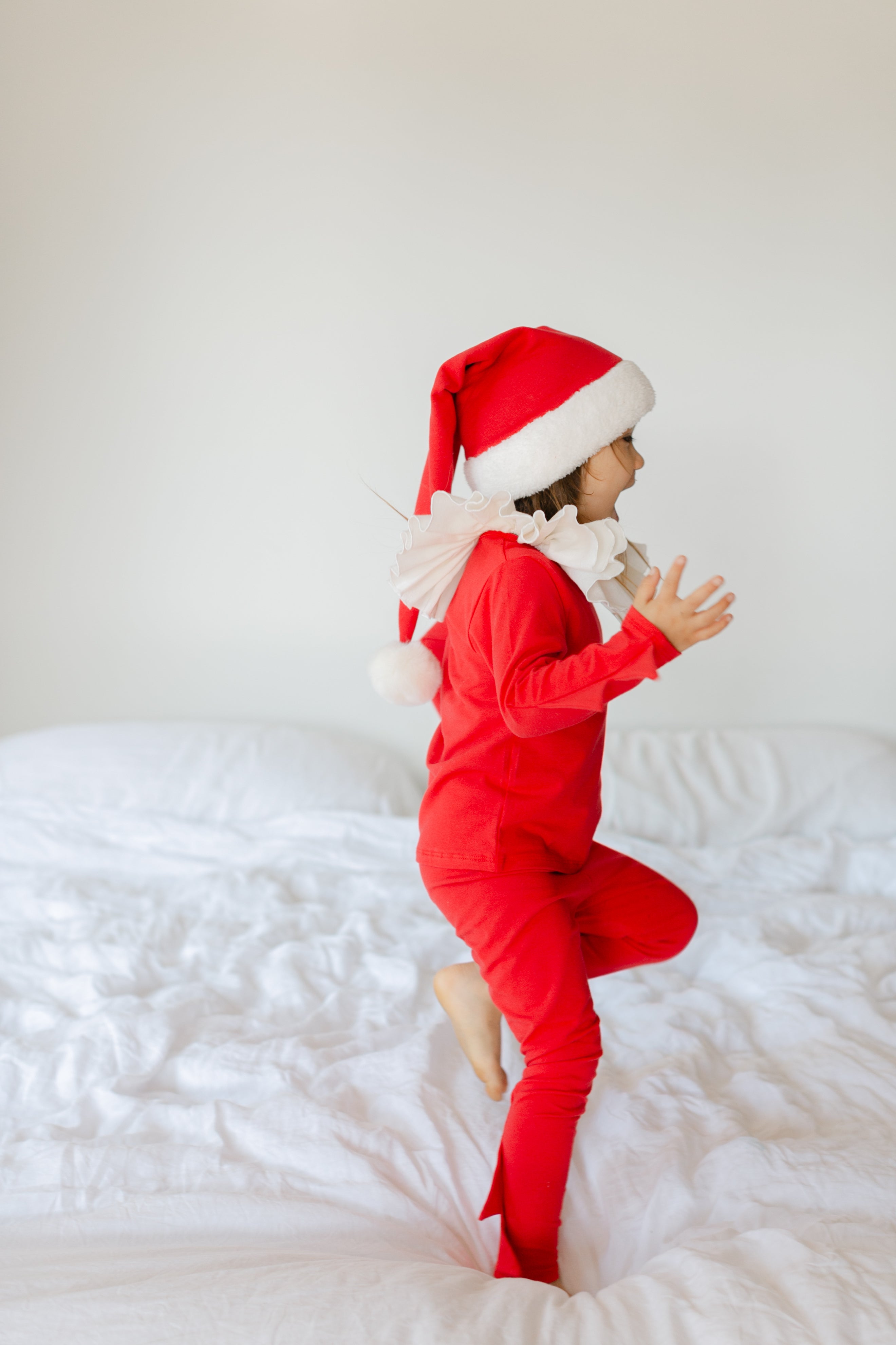 Santa and best sale elf pajamas